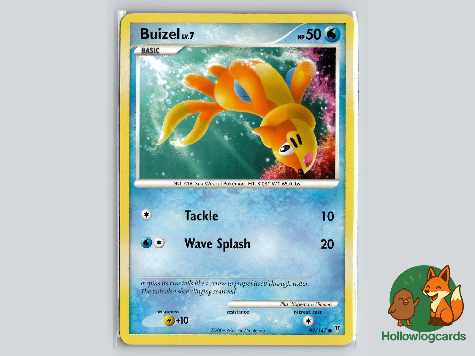 Buizel (92/147) - Supreme Victors Pokémon Card