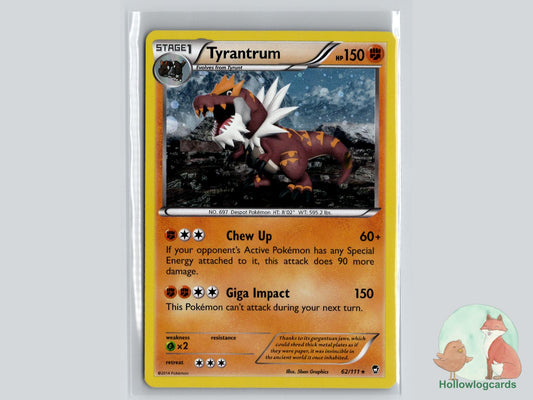 Tyrantrum (062/111) Pokémon Card