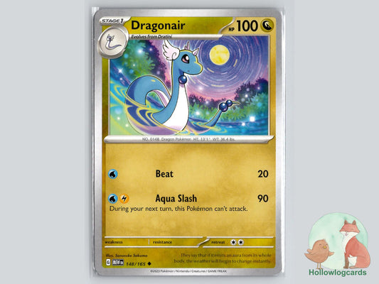 Dragonair (148/165) - 151 Pokémon Card