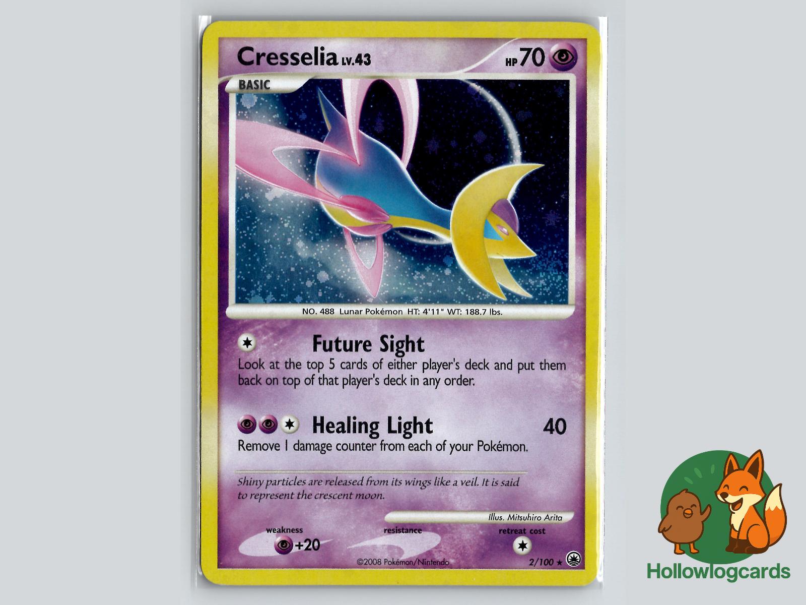 Cresselia (2/100) - Majestic Dawn Pokémon Card