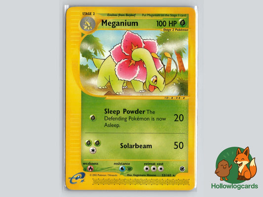 Meganium (53/165) - Expedition Base Set Pokémon Card