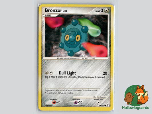 Bronzor (74/123) - Mysterious Treasures Pokémon Card