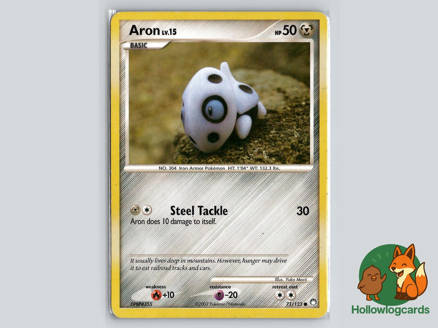 Aron (71/123) - Mysterious Treasures Pokémon Card