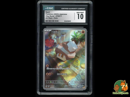 Graded Nacli (078/071) Pokémon Card