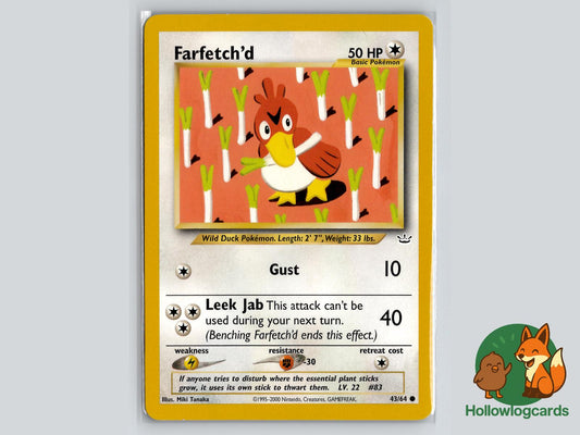 Farfetch'd (43/64) - Neo Revelation Pokémon Card