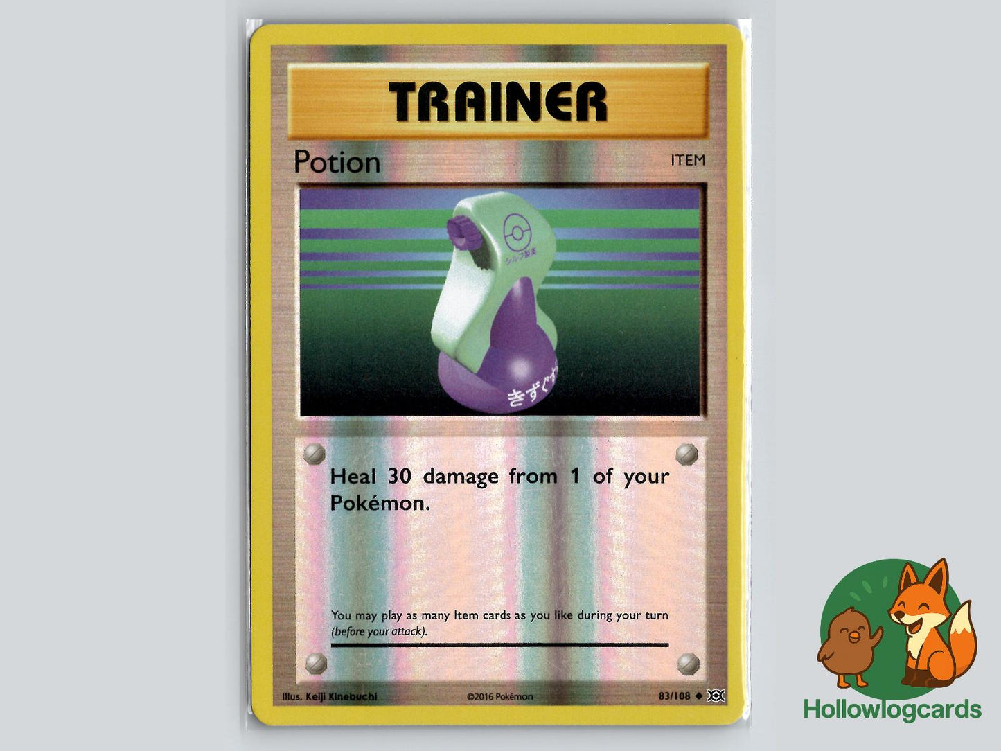 Potion (83/108) - Evolutions Pokémon Card