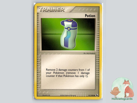 Potion (91/109) - Ruby & Sapphire Pokémon Card