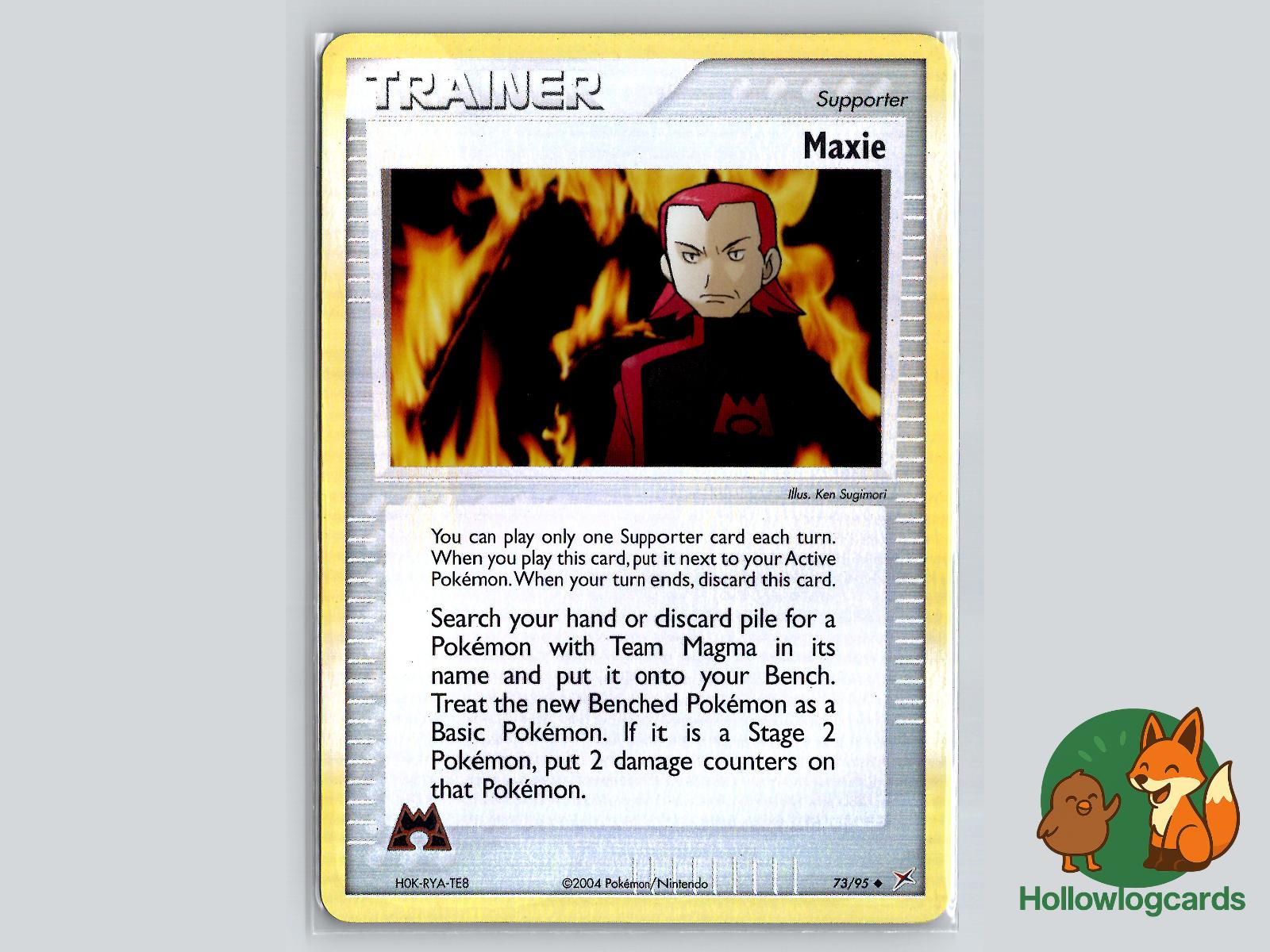 Maxie (73/95) - Team Magma vs Team Aqua Pokémon Card