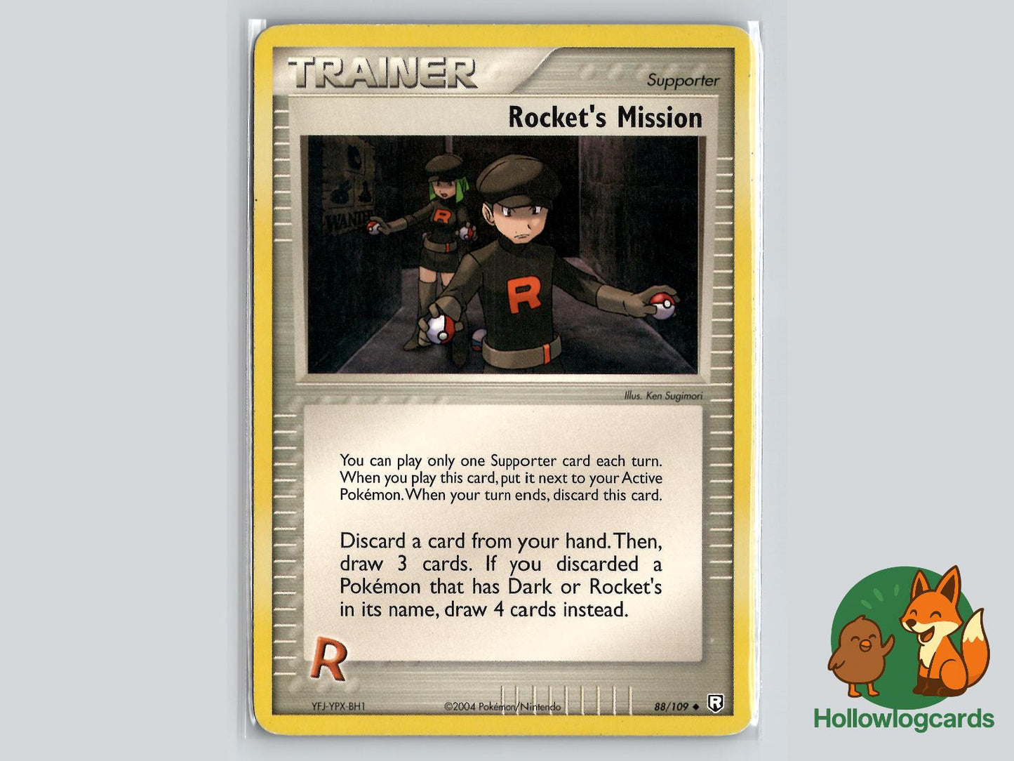 Rocket's Mission (88/109) - Team Rocket Returns Pokémon Card