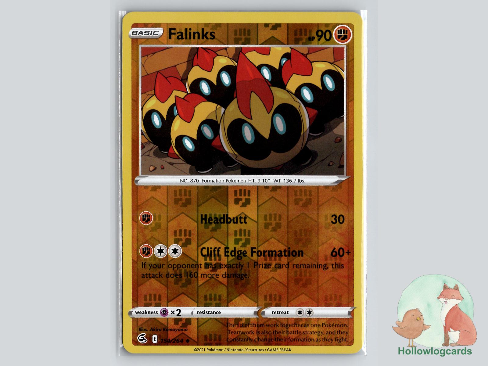 Falinks (154/264) - Fusion Strike Pokémon Card