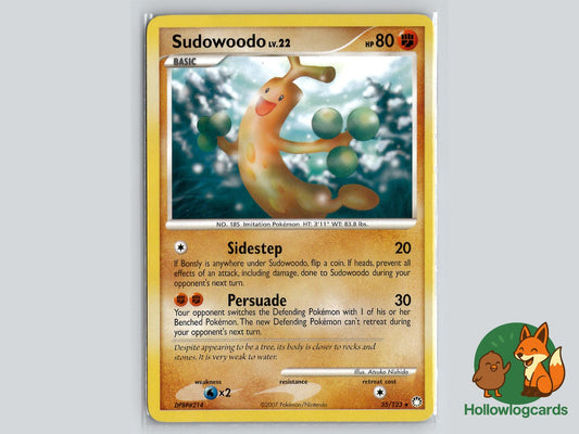Sudowoodo (35/123) - Mysterious Treasures Pokémon Card