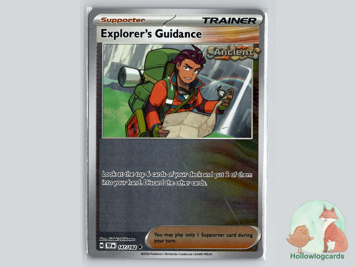 Explorer's Guidance (147/162) Pokémon Card