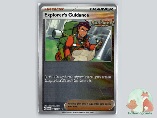 Explorer's Guidance (147/162) Pokémon Card