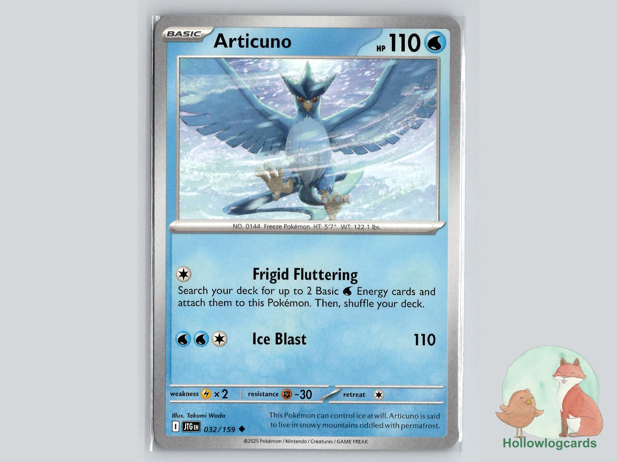 Articuno (032/159) - Journey Together Pokémon Card