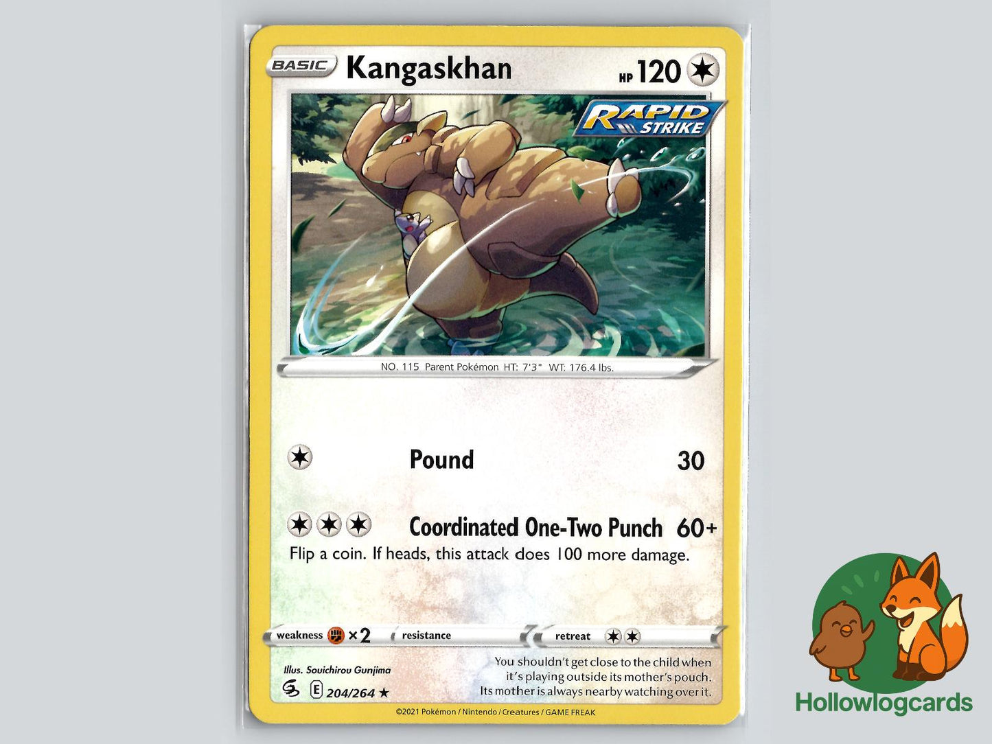 Kangaskhan (204/264) - Fusion Strike Pokémon Card