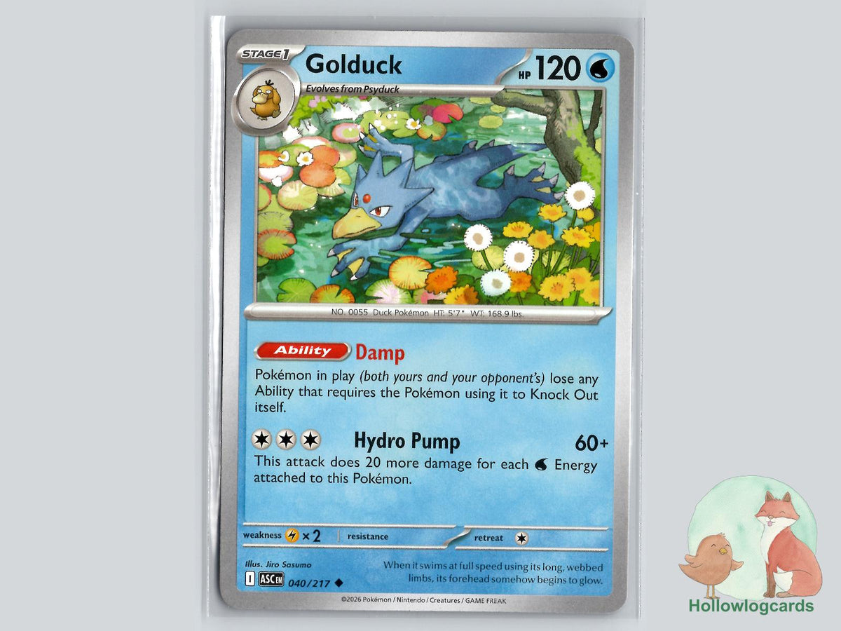 Golduck (040/217) Pokémon Card