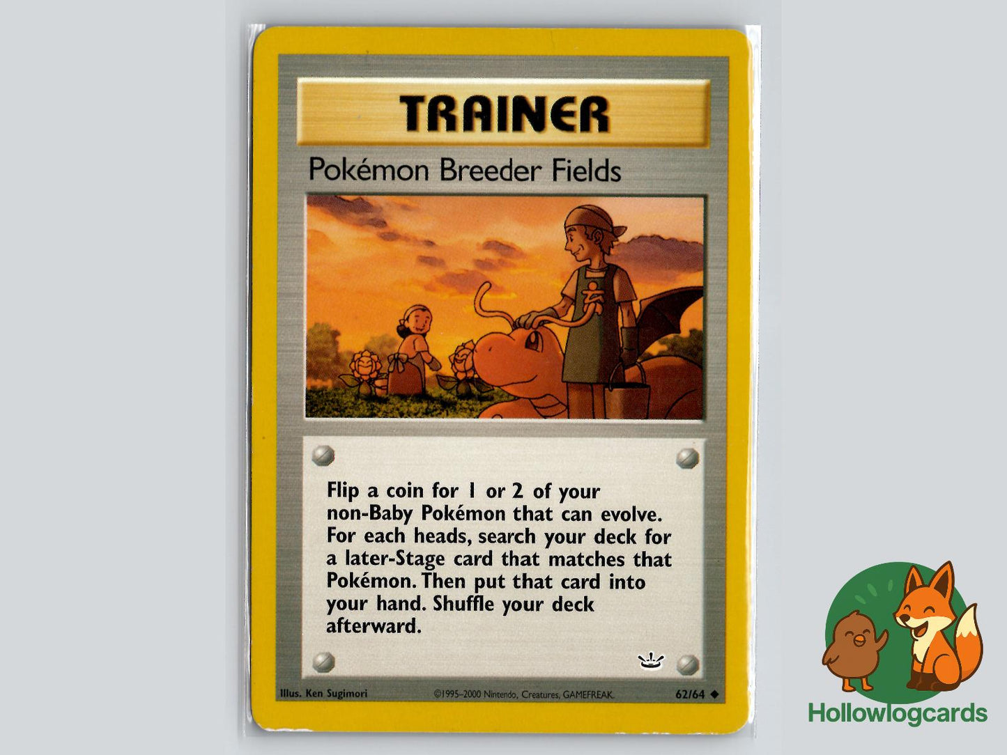 Pokemon Breeder Fields (62/64) - Neo Revelation Pokémon Card