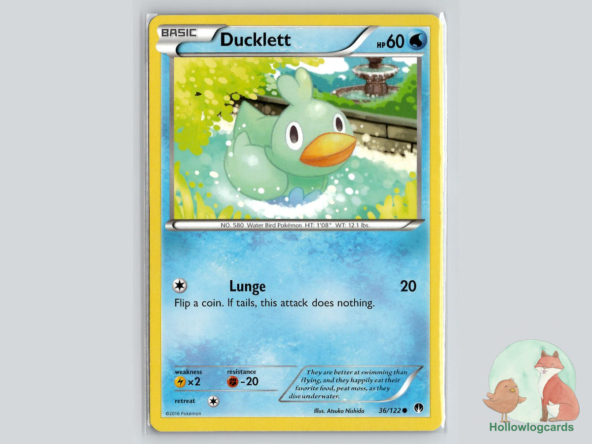 Ducklett (36/122) - BREAKpoint Pokémon Card
