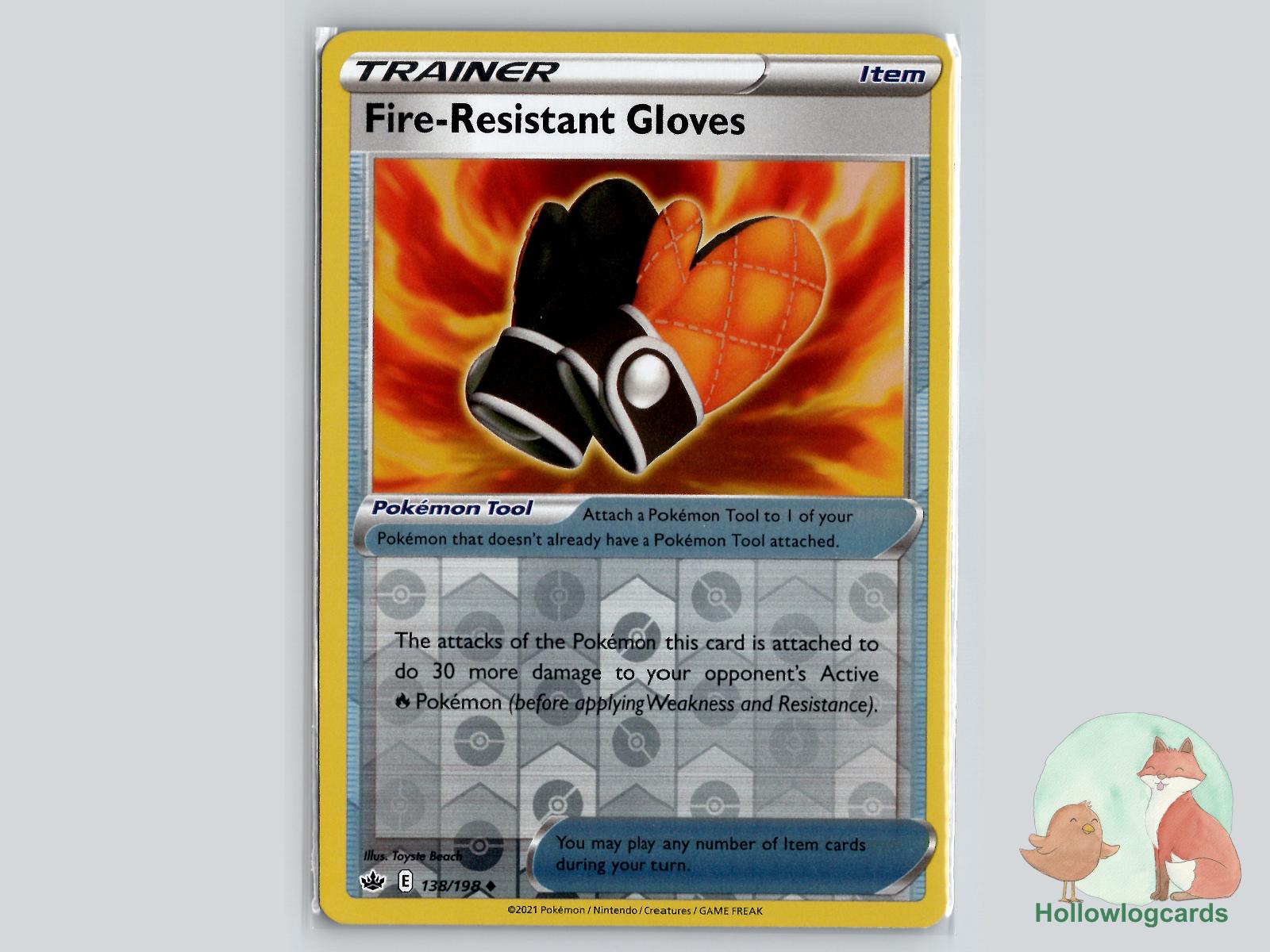 Fire (138/198) - Chilling Reign Pokémon Card