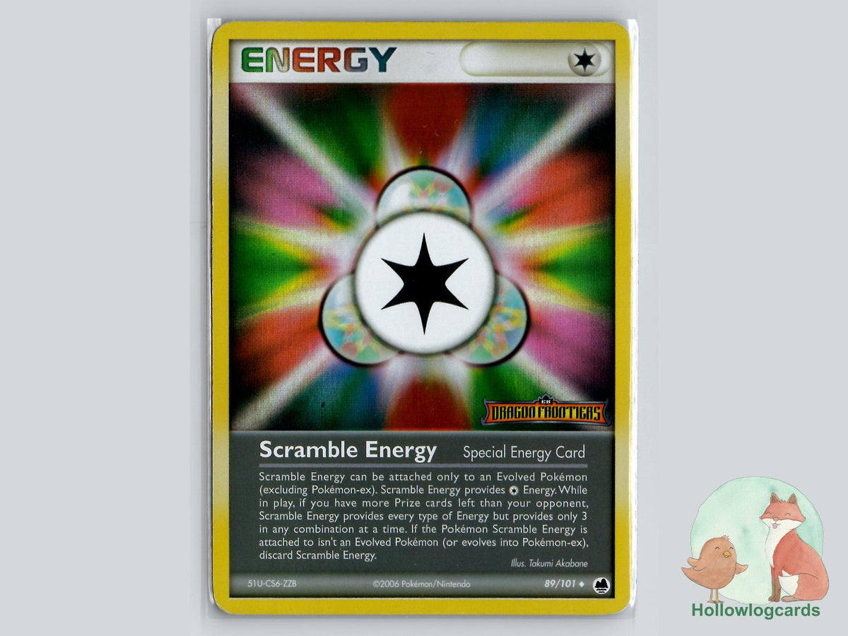Scramble Energy (89/101) - Dragon Frontiers Pokémon Card