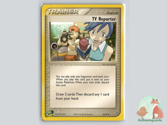 TV Reporter (88/97) - Dragon Pokémon Card