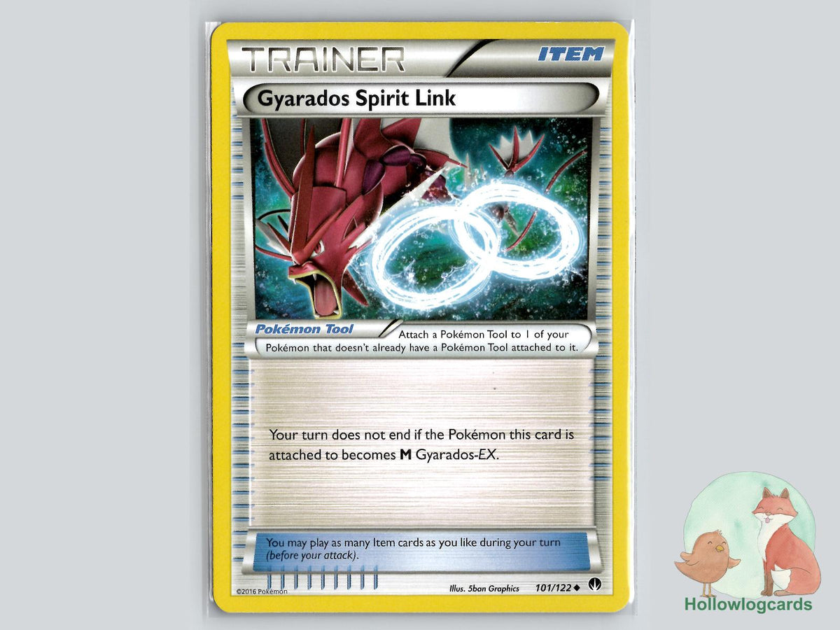 Gyarados Spirit Link (101/122) - BREAKpoint Pokémon Card