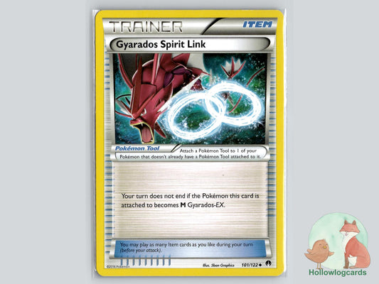 Gyarados Spirit Link (101/122) - BREAKpoint Pokémon Card