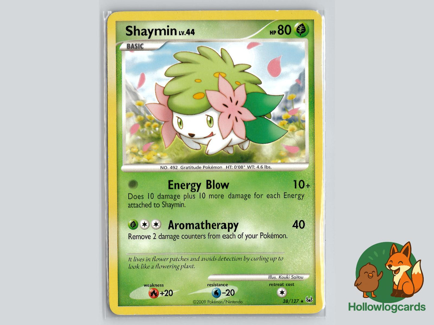 Shaymin (38/127) - Platinum Pokémon Card