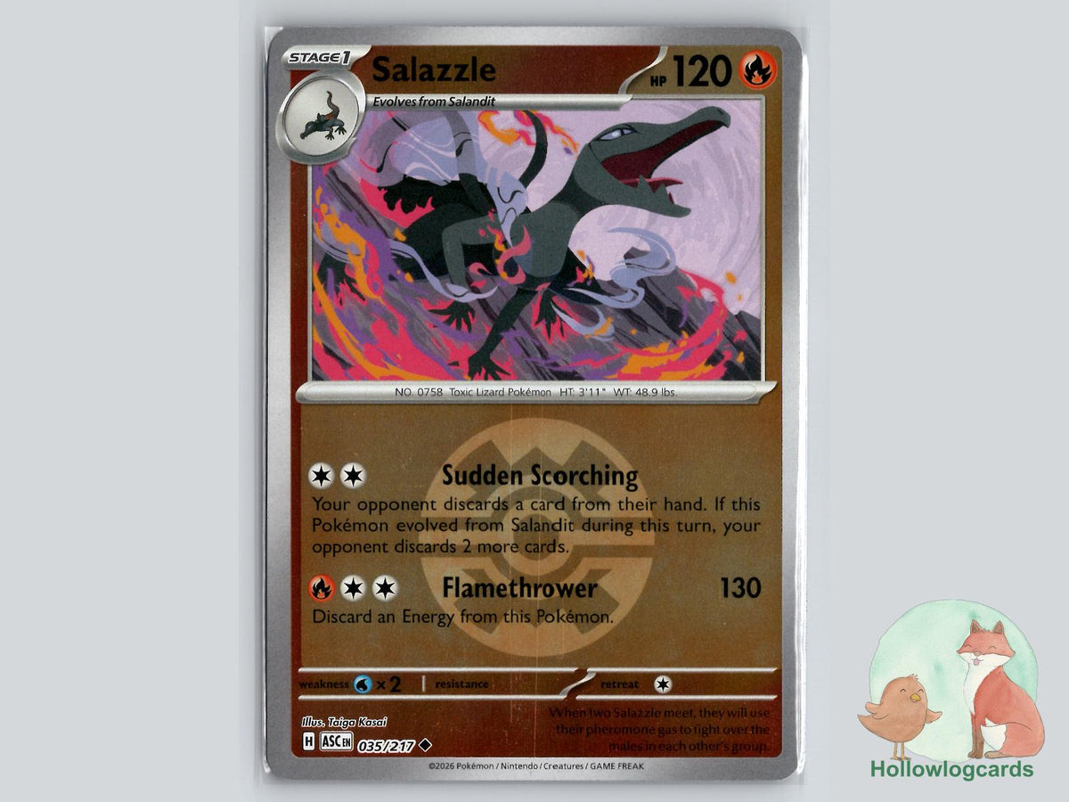 Salazzle (035/217) Pokémon Card