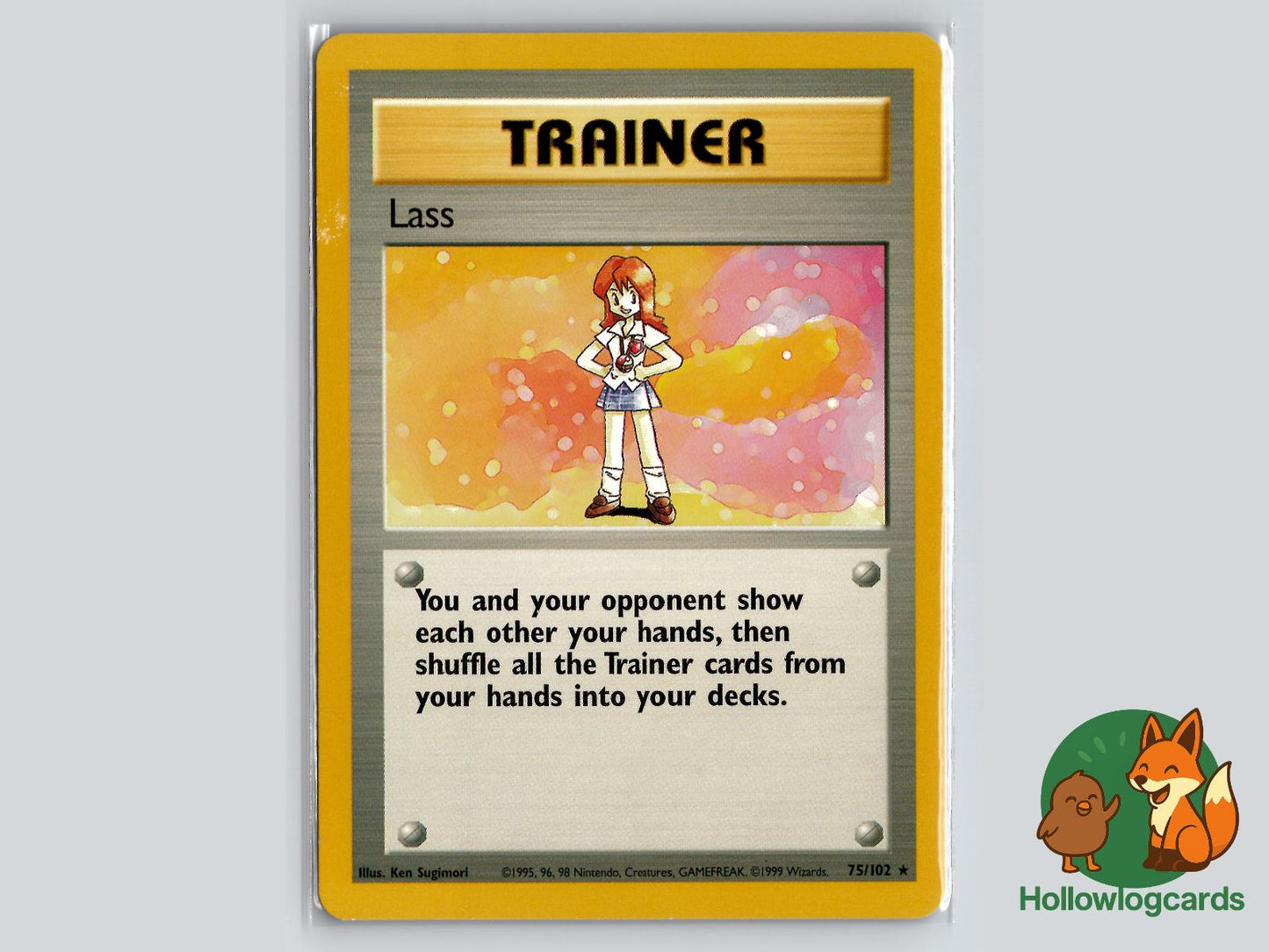 Lass (75/102) - Base Pokémon Card