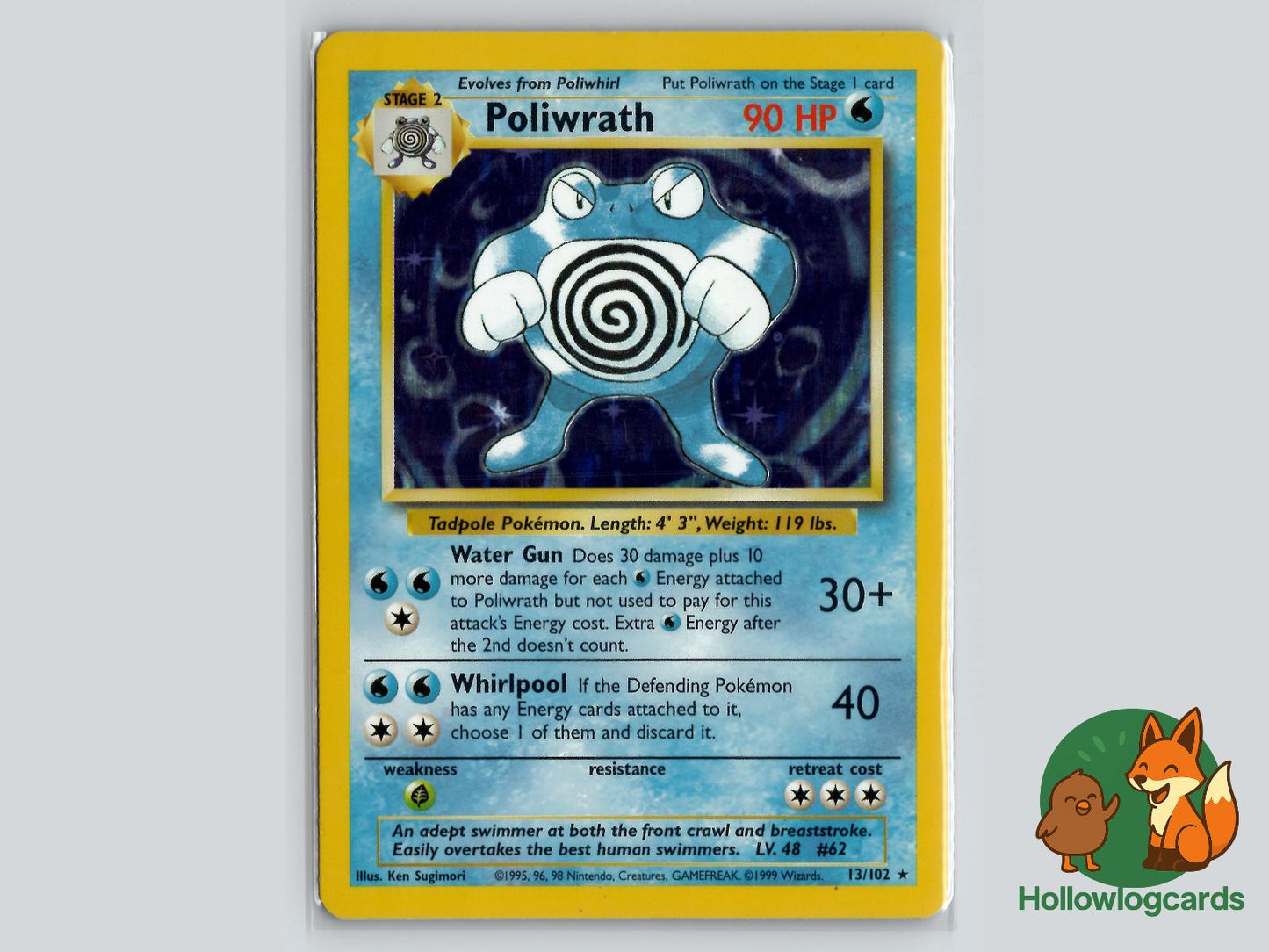 Poliwrath (13/102) - Base Pokémon Card