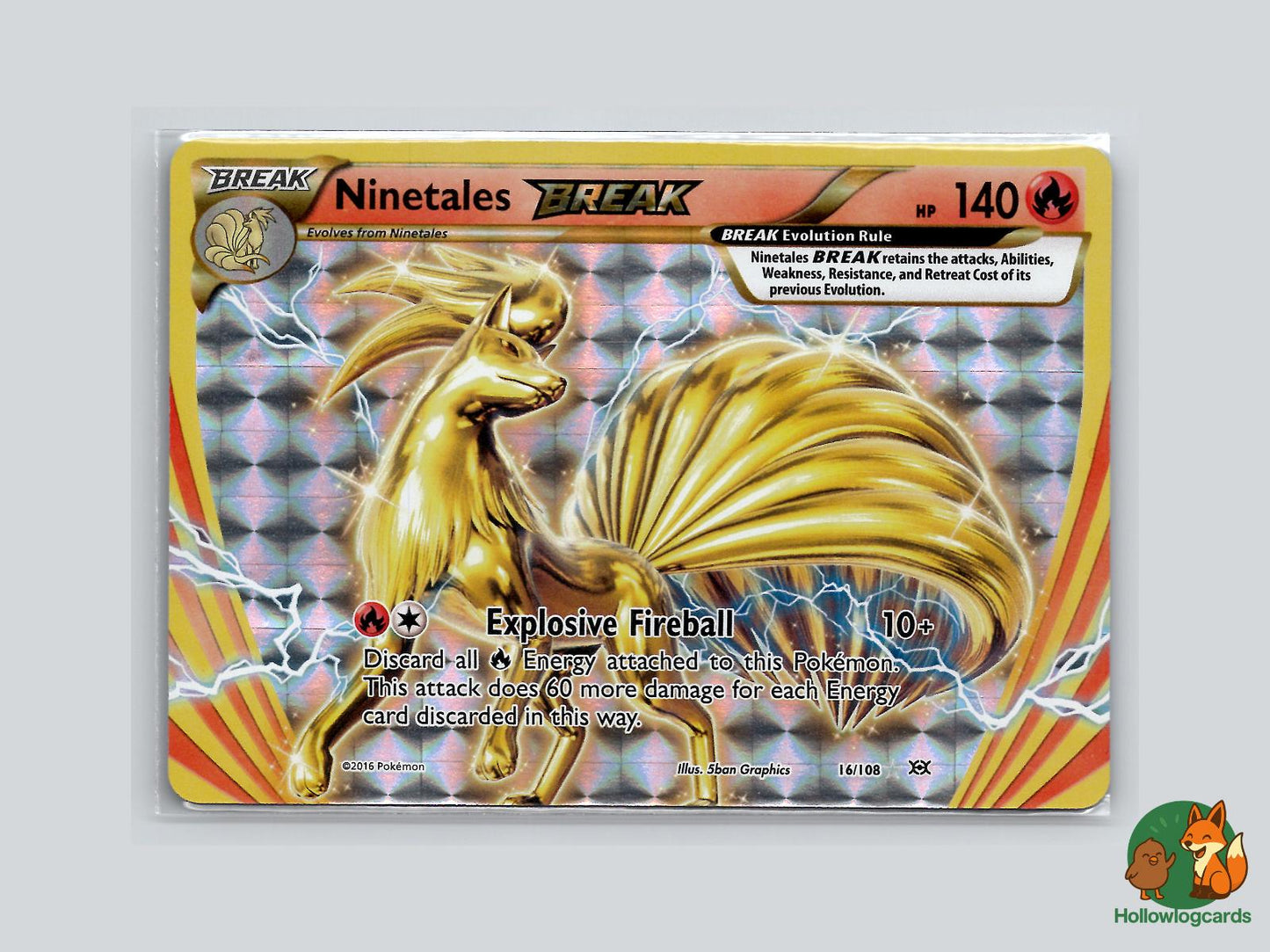 Ninetales BREAK (16/108) - Evolutions Pokémon Card