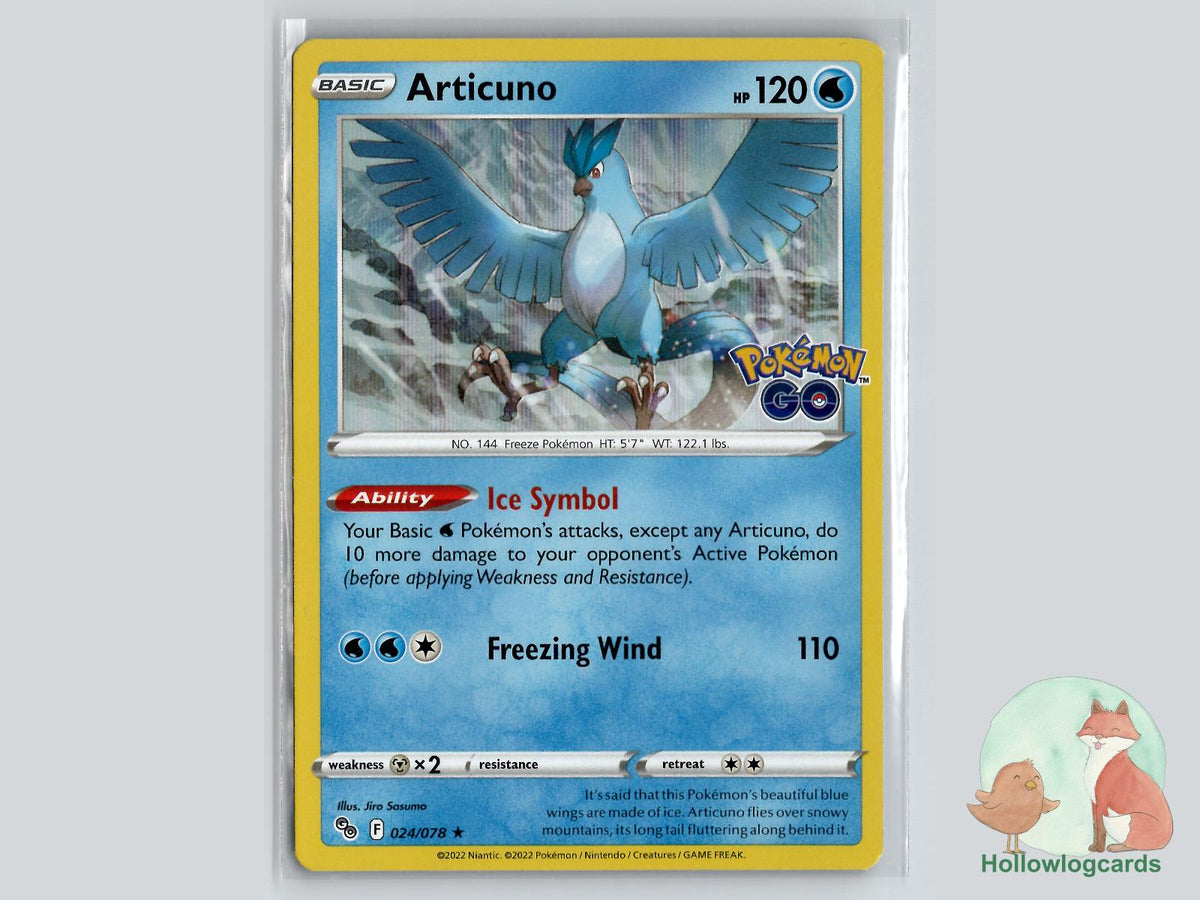 Articuno (024/078) Pokémon Card