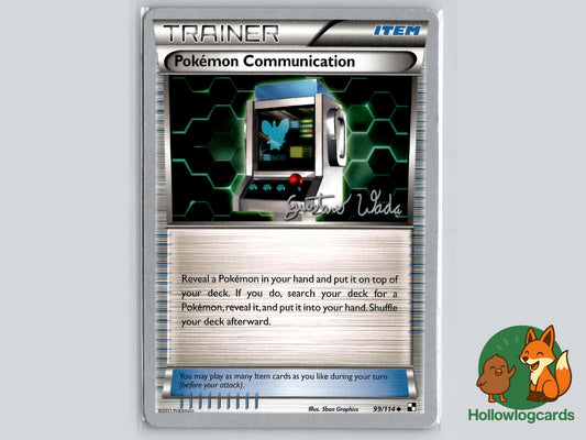 Pokemon Communication (99/114) - Black & White Pokémon Card