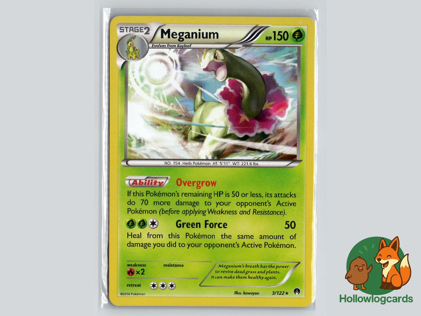 Meganium (3/122) - BREAKpoint Pokémon Card