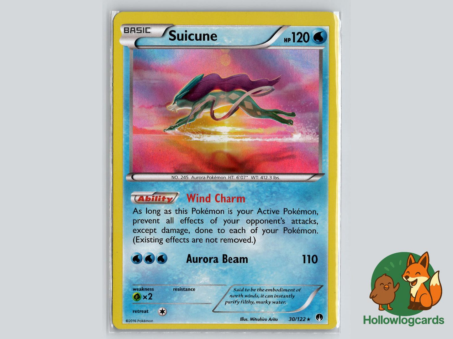 Suicune (30/122) - BREAKpoint Pokémon Card