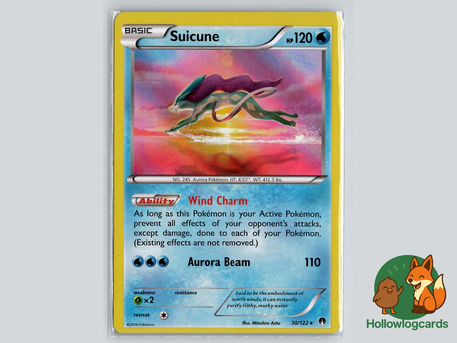 Suicune (30/122) - BREAKpoint Pokémon Card