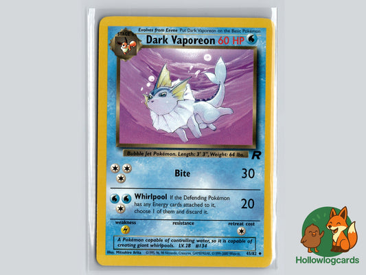 Image of Dark Vaporeon Team Rocket (RO) #45
