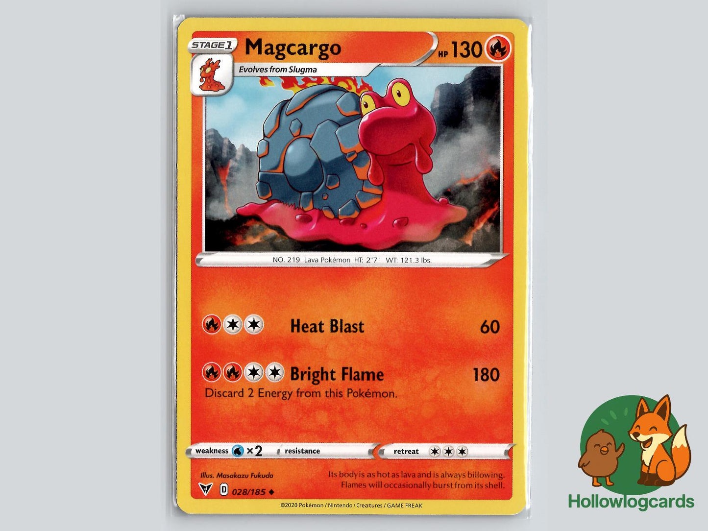 Magcargo (028/185) - Vivid Voltage Pokémon Card