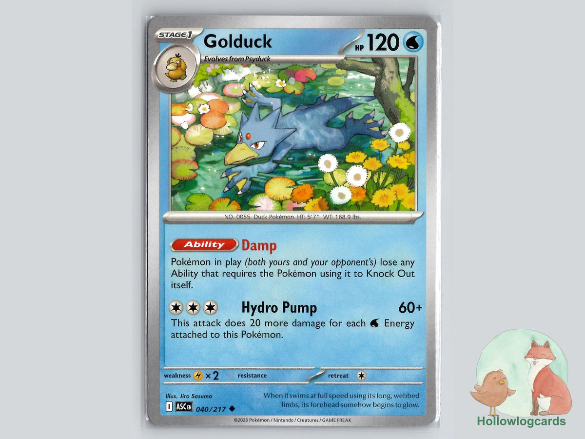 Golduck (040/217) Pokémon Card