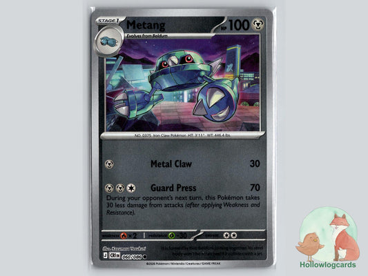 Metang (060/086) Pokémon Card