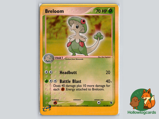 Image of Breloom Ruby and Sapphire (RS) #16