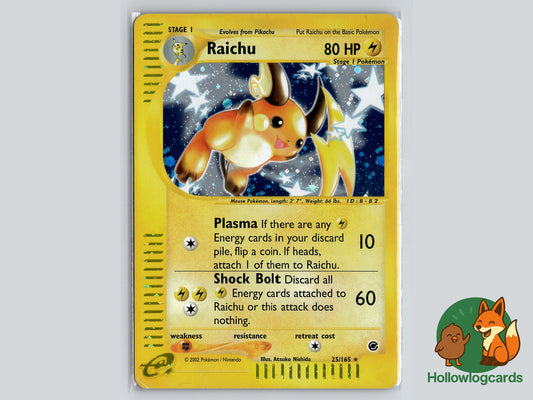 Image of Raichu Expedition (EX) #25