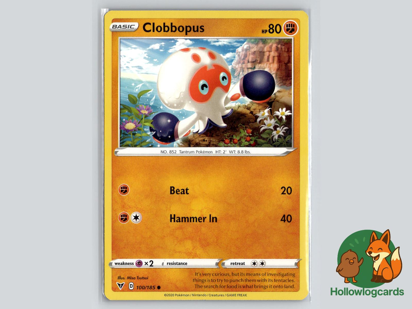 Clobbopus (100/185) - Vivid Voltage Pokémon Card