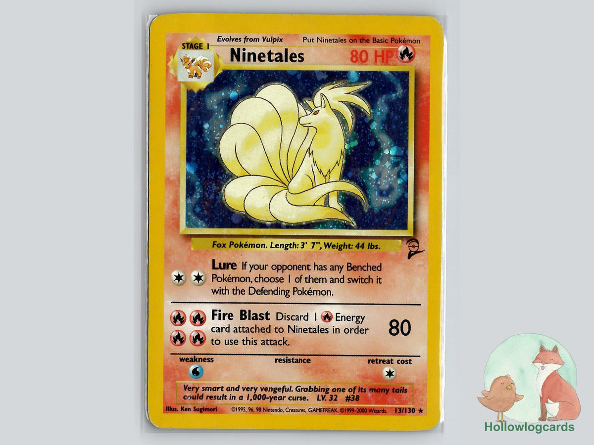 Ninetales (13/130) - Base Set 2 Pokémon Card