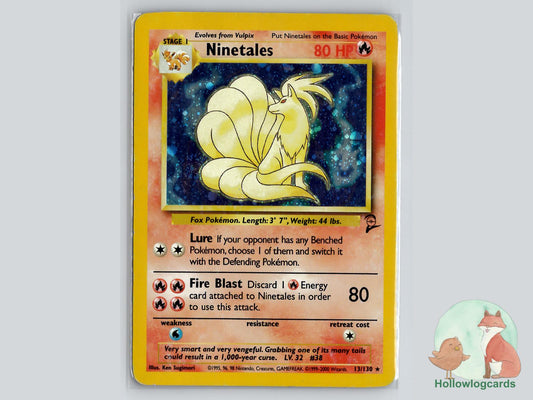Ninetales (13/130) - Base Set 2 Pokémon Card