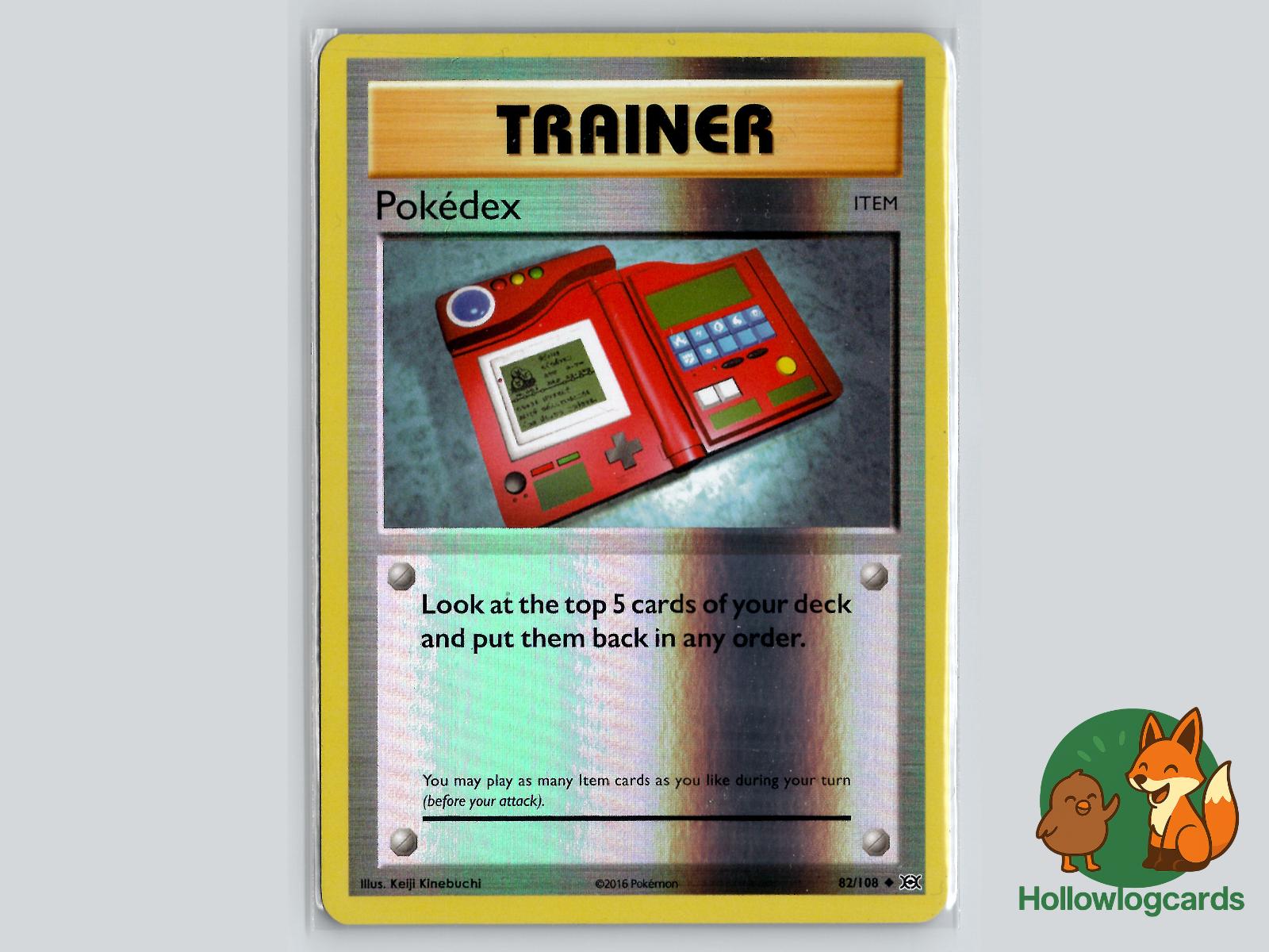 Pokedex (82/108) - Evolutions Pokémon Card
