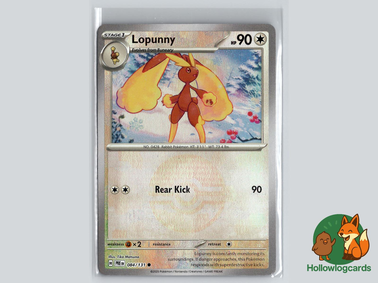 Lopunny (084/131) - Prismatic Evolutions Pokémon Card