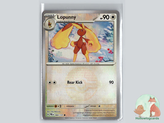 Lopunny (084/131) - Prismatic Evolutions Pokémon Card