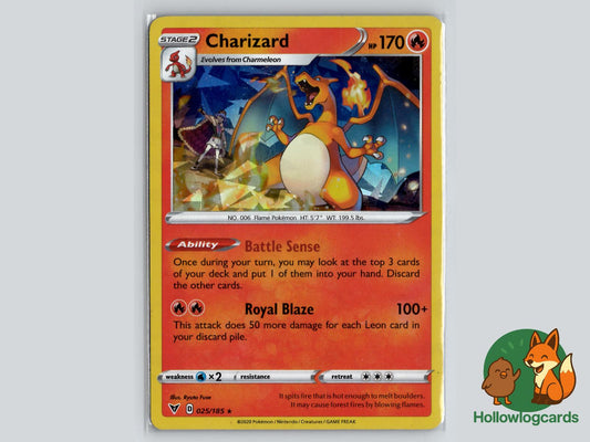 Charizard (25/185) Pokémon Card
